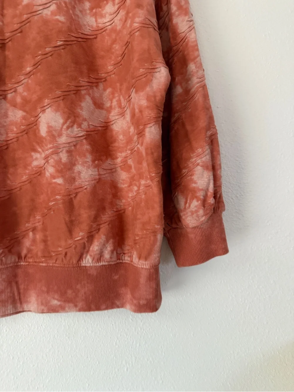 Simply Vera Vera Wang Texture Sweatshirt Size Small - Picture 6 of 8